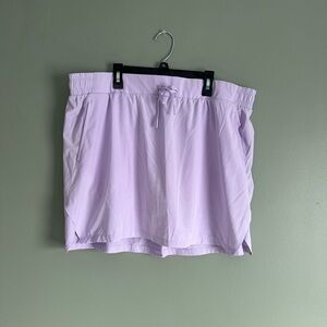 All in motion Lilac Drawstring Athletic Skort